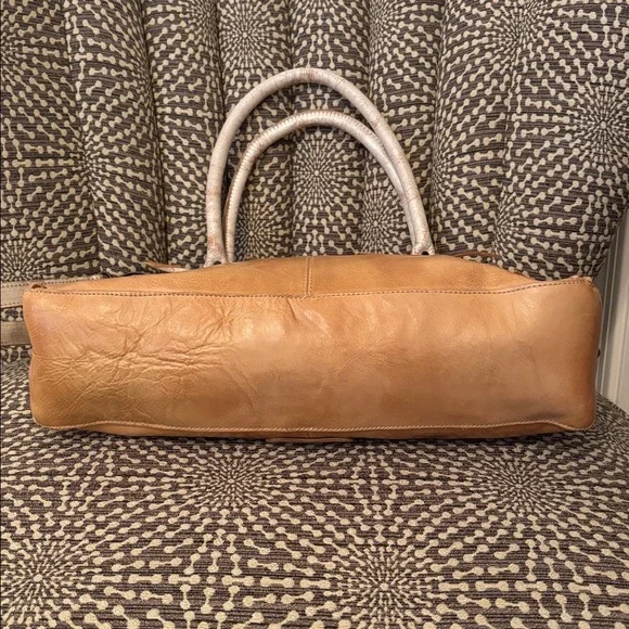 Bed Stu Rockababy Leather Cashew Rustic Nectar Lux Satchel Bag - Picture 11 of 16